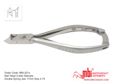 MBI-201s-Nail-Head-Cutter-Delicate-Double-Spring-Jaw-17mm-Size-4.75