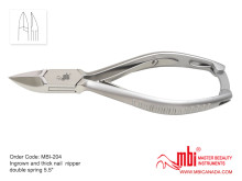 MBI-204-Ingrown-and-thick-nail--nipper-double-spring-5.5