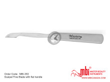 MBI-353-Scalpel-Fine-Blade-with-flat-handle