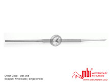 MBI-355-Scalpel-(Fine-blade)-single-ended