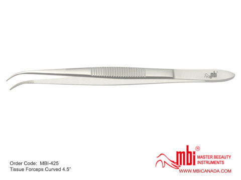 MBI-425-Tissue-Forceps-Curved-4.5