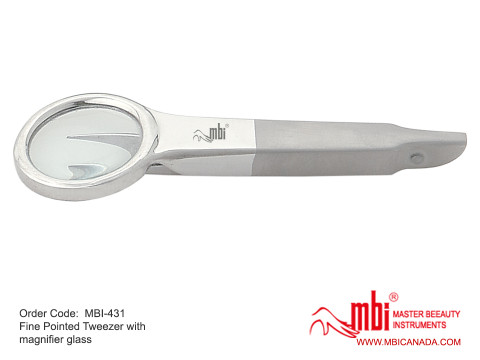 MBI-431-Fine-Pointed-Tweezer-with-magnifier-glass