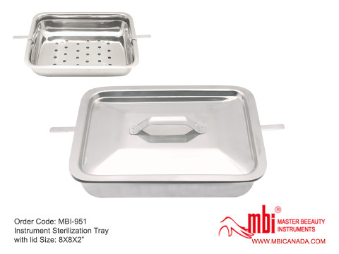 MBI-951-Instrument-Sterilization-Tray-with-lid-Size-8X8X2