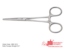 MBI-1214-Kelly-Forceps-Straight-5.5