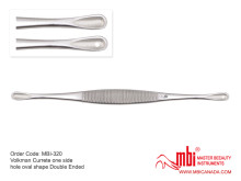 MBI-320-Volkman-Currete-one-side-hole-oval-shape-Double-Ended